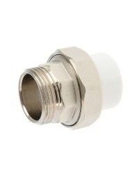 Муфта PP-R CP-RM-2512 разъемная (американка), наружняя резьба, 25ммх1/2   67-0-451