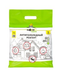Антигололед реагент ((5 кг)