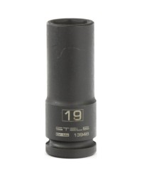 Головка ударная удлиненная шестигранная 19мм 1/2 CrMo Stels 13946