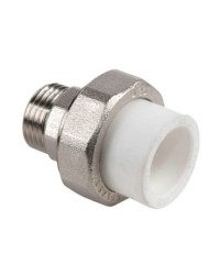 Муфта PP-R CP-RM-2012 разъемная (американка), наружняя резьба, 20ммх1/2   67-0-448