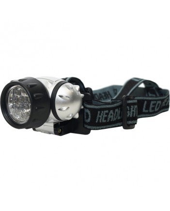 Фонарь налобный светодиодный 14 LED, 3хААА, пластик 9531208