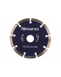 Диск отрезной алмазный 125х22,23мм "Almarez" Кирпич/блок 304125