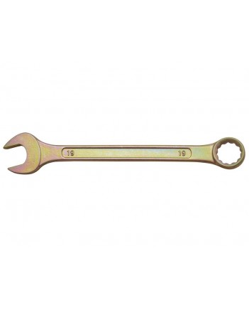 Ключ комбинир. 11 мм, углеродистая сталь, желтое цинковое покрытие 630011-22