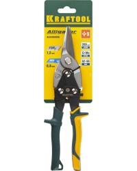 KRAFTOOL Ножницы по металлу, прямые , Cr-Mo, 260мм 2328-S